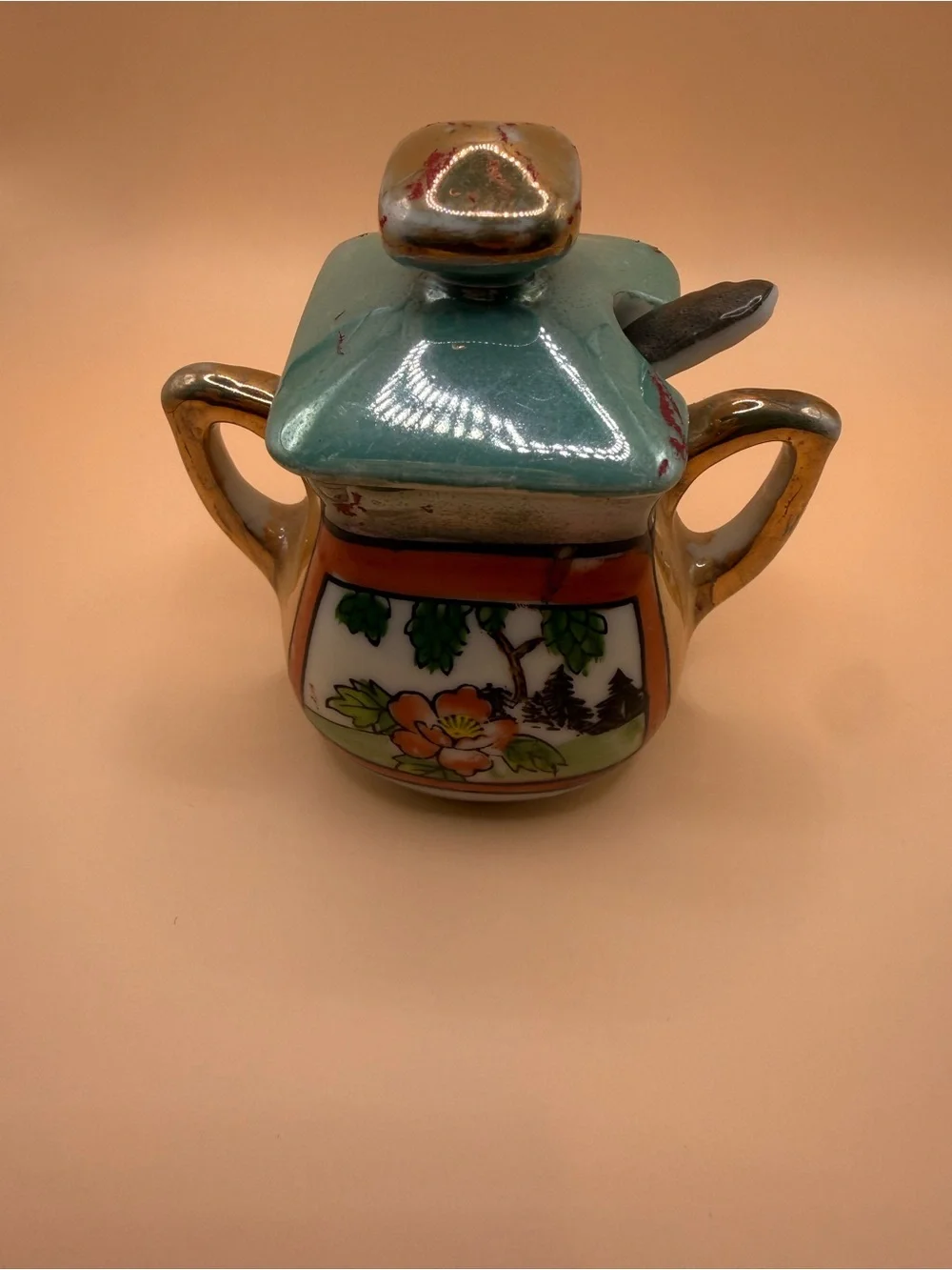 Vintage TT Takito Lusterware Condiment Set